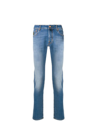 Jacob Cohen Faded Effect Jeans