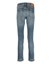 Haikure Faded Effect Slim Fit Jeans