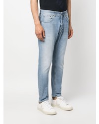 Dondup Faded Effect Tapered Jeans
