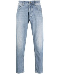 Dondup Faded Effect Tapered Jeans