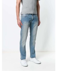 Emporio Armani Faded Straight Leg Jeans