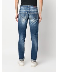 Dondup Faded Straight Leg Jeans