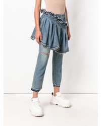 Sacai Flared Cropped Jeans