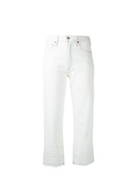 Citizens of Humanity Frayed Cropped Jeans