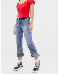 Glamorous Frayed Hem Jeans
