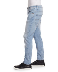 G Star G Star Arc 3d Aged Slim Denim Jeans Light Blue