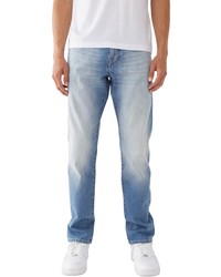True Religion Brand Jeans Geno Flap Big T Slim Straight Leg Jeans In Light Wash At Nordstrom