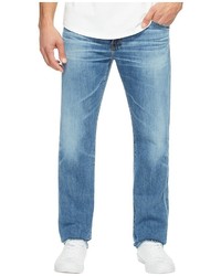 AG Adriano Goldschmied Graduate Tailored Leg In 13 Years Wind Whipped Jeans