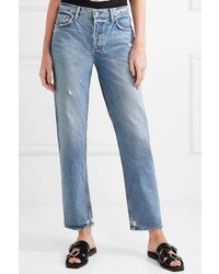 Grlfrnd Helena High Rise Straight Leg Jeans