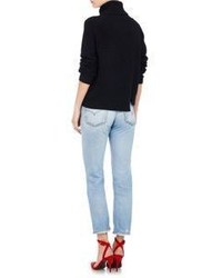 RE/DONE High Rise Crop Flare Jeans
