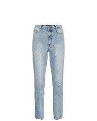 Ksubi High Rise Slim Pin Jeans