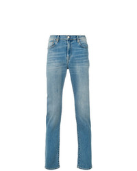 Ps By Paul Smith High Rise Straight Stonewashed Jeans