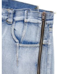 3.1 Phillip Lim High Rise Zip Detail Straight Leg Jeans