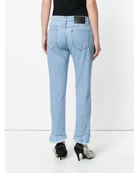 MSGM High Waist Cropped Jeans