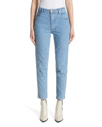 Eckhaus Latta High Waist Slim Crop Jeans