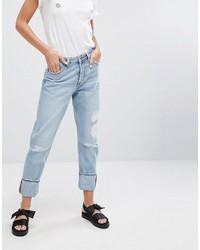 Monki Imoo Disorted Jeans