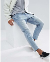 Cheap Monday In Law Tapered Jeans In Blue Blaze