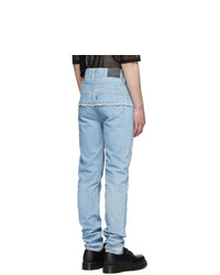 Christian Dada Indigo Connected Slim Jeans