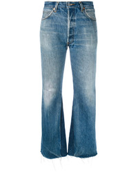 RE/DONE Inner Panel Cropped Jeans