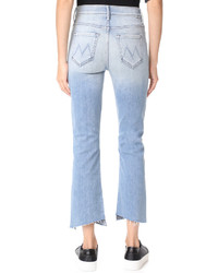 Mother Insider Crop Two Step Fray Jeans