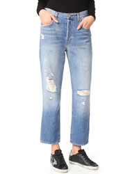 J Brand Ivy High Rise Crop Straight Jeans