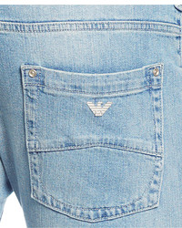 Armani Jeans J08 Slim Fit Light Wash Jeans