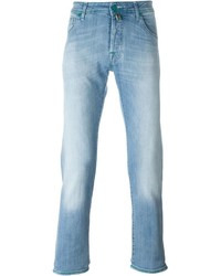 Jacob Cohen Hard Stonewash Effect Slim Fit Jeans