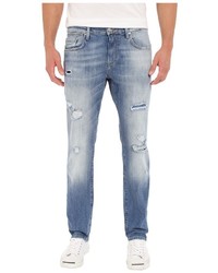 Mavi Jeans Jake Tapered Fit In Mid Patched Williamsburg