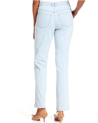 Charter Club Jeans Straight Leg Feather Blue Wash