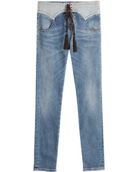 Roberto Cavalli Jeans With Lace Up Front