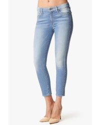 7 For All Mankind Kimmie Crop In Light Sky