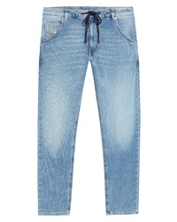 Diesel Krooley Slim Straight Fit Stretch Cotton Blend Jeans In Blue At Nordstrom