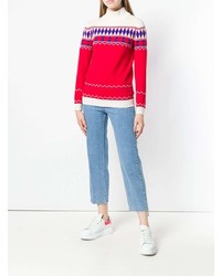 Stella McCartney Lace Up Ankle Cropped Jeans