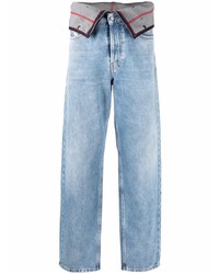 Diesel Layer Detail Tapered Jeans