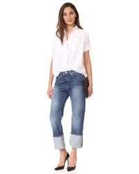 Frame Le Oversized Cuff Jeans