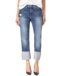 Frame Le Oversized Cuff Jeans