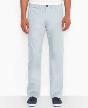 Levi's 569 Line 8 Light Powder Blue Twill Jeans, $64 | Macy's | Lookastic