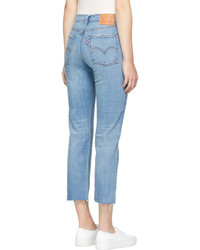 Levi's Levis Blue Wedgie Straight Jeans