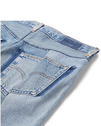 Vetements Levis Slim Fit Panelled Denim Jeans