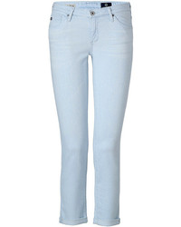 Adriano Goldschmied Light Blue Washed The Stilt Roll Up Jeans