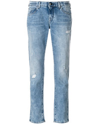 Jacob Cohen Light Wash Fitted Jeans