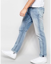 ONLY & SONS Light Wash Straight Fit Jeans