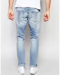 ONLY & SONS Light Wash Straight Fit Jeans