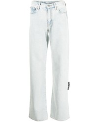 Off-White Logo Patch Denim Jeans