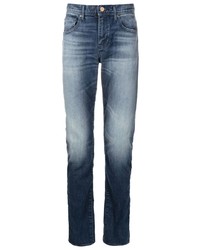 Armani Exchange Logo Patch Slim Fit Jeans