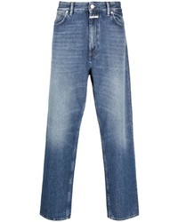 Closed Logo Patch Straight Leg Jeans