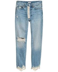 H&M Loose Fit Trashed Jeans