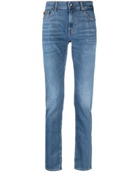 7 For All Mankind Low Rise Straight Jeans