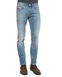 Acne Studios Max Skinny Fit Denim Jeans Light Blue