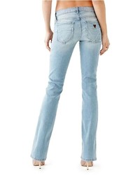 GUESS Mid Rise Bootcut Jeans In Harrow Wash